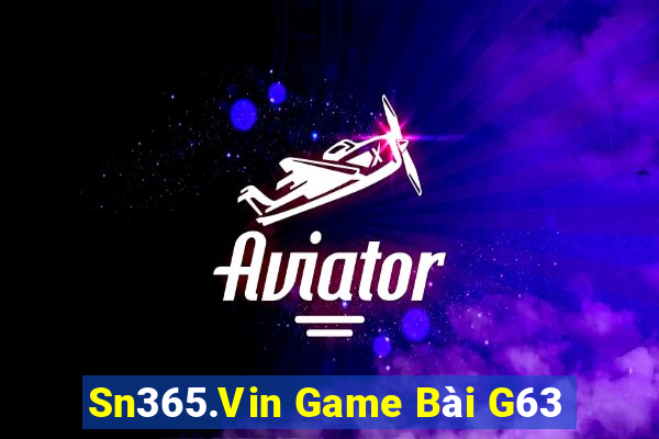 Sn365.Vin Game Bài G63