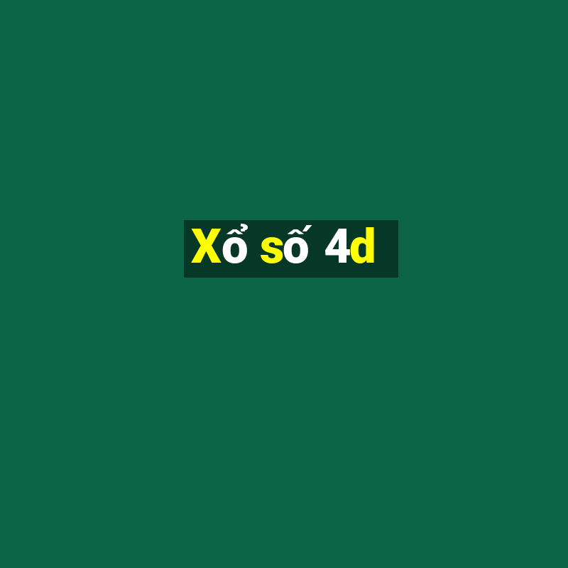 Xổ số 4d