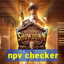 npv checker