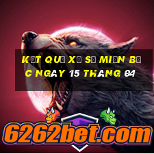 kết quả xổ số miền bắc ngày 15 tháng 04