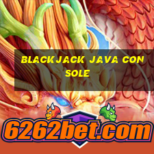 blackjack java console