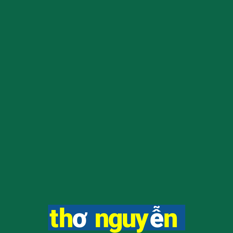 thơ nguyễn