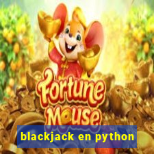 blackjack en python