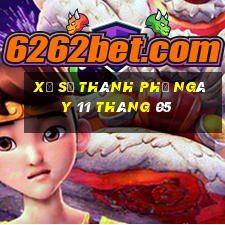 xổ số thành phố ngày 11 tháng 05