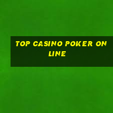 top casino poker online