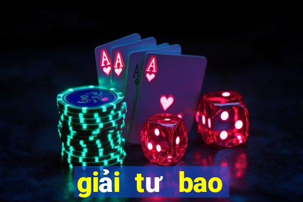 giải tư bao nhiêu tiền