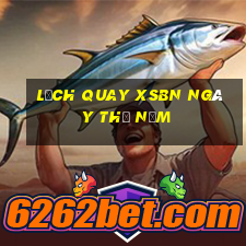 Lịch quay XSBN ngày thứ năm