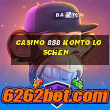 casino 888 konto loschen