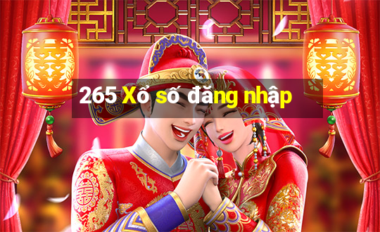 265 Xổ số đăng nhập