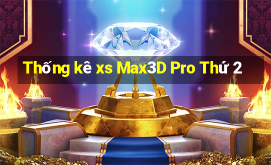 Thống kê xs Max3D Pro Thứ 2