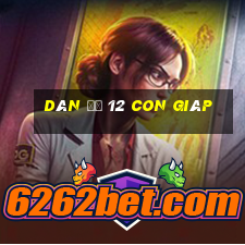 dàn đề 12 con giáp