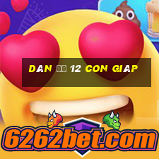 dàn đề 12 con giáp