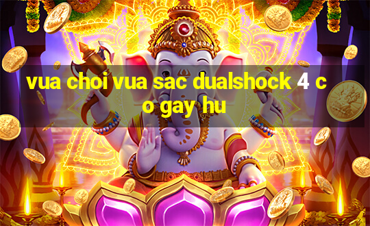 vua choi vua sac dualshock 4 co gay hu