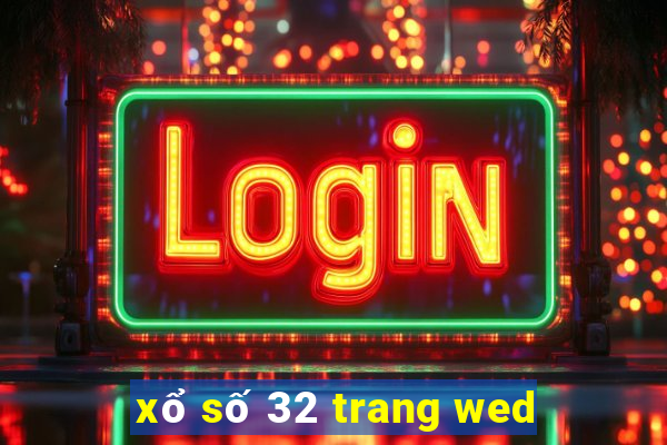 xổ số 32 trang wed