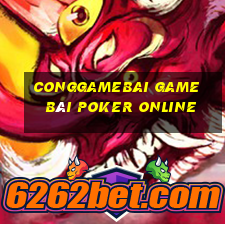 Conggamebai Game Bài Poker Online