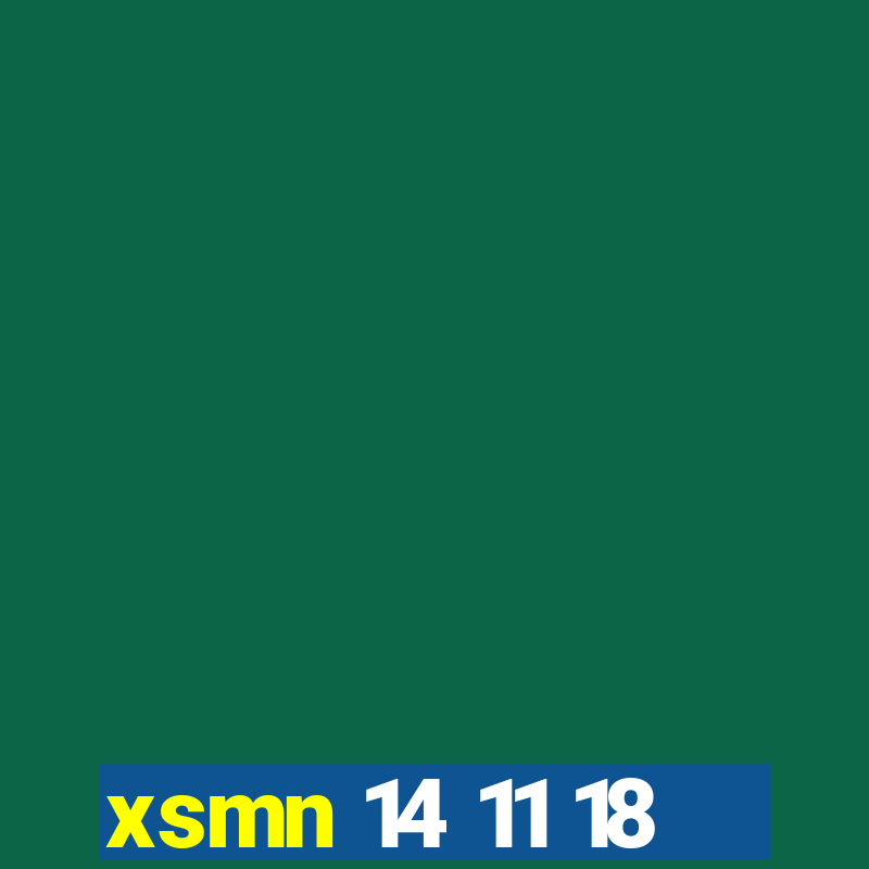 xsmn 14 11 18