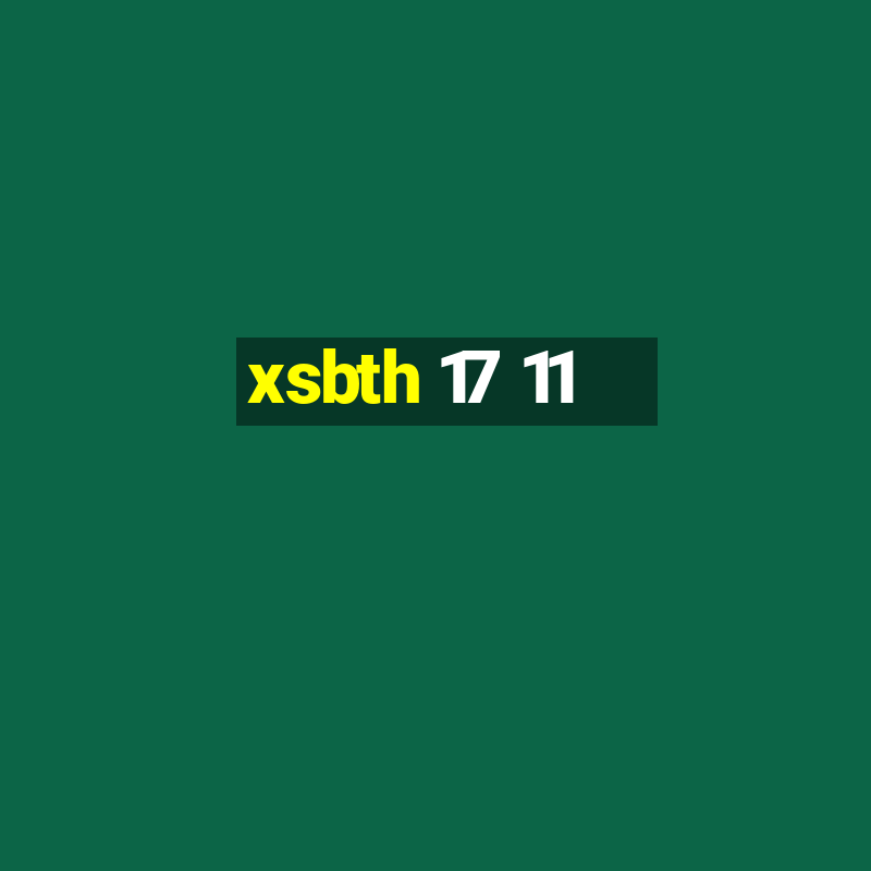 xsbth 17 11