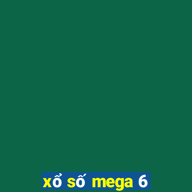 xổ số mega 6