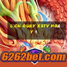 Lịch quay XSTV ngày 1