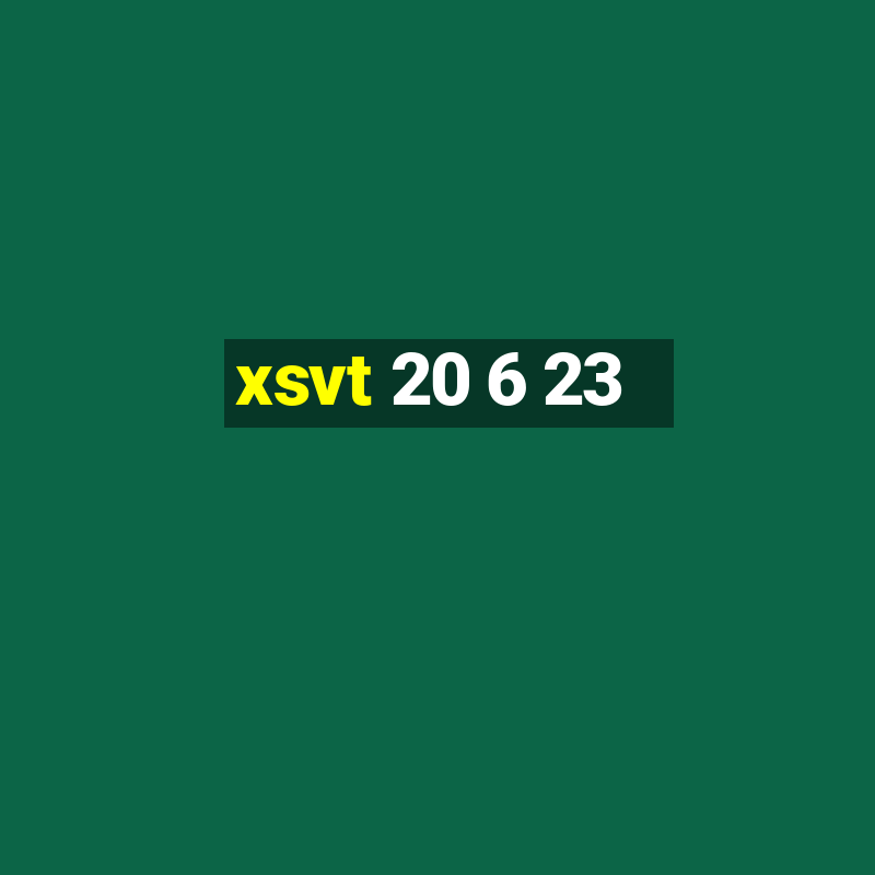 xsvt 20 6 23