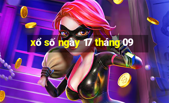 xổ số ngày 17 tháng 09