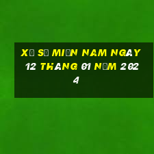 xổ số miền nam ngày 12 tháng 01 năm 2024