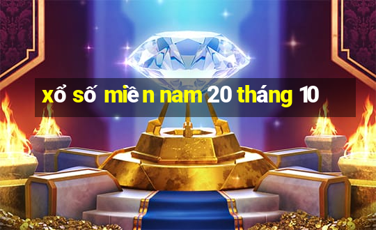 xổ số miền nam 20 tháng 10