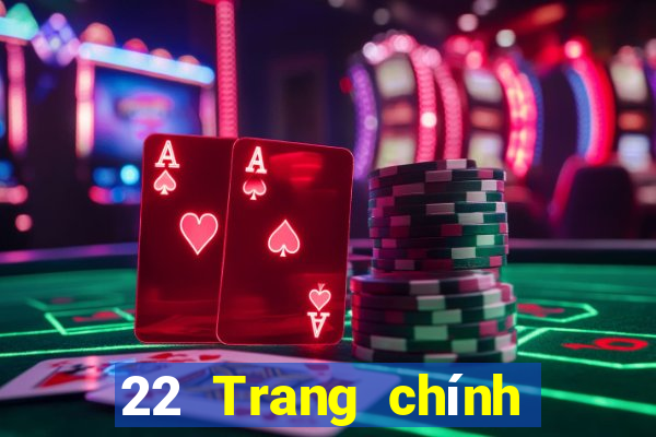 22 Trang chính thức của xổ số