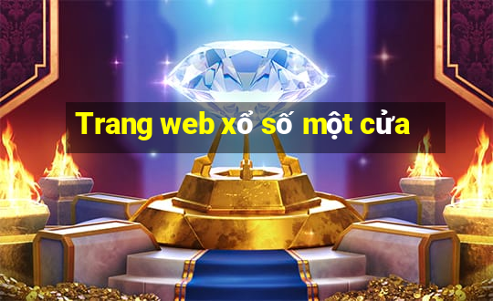 Trang web xổ số một cửa