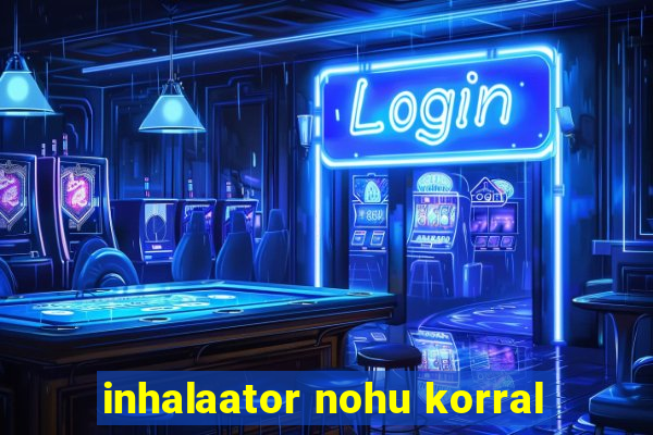 inhalaator nohu korral