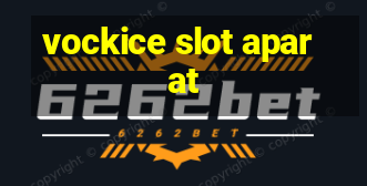 vockice slot aparat