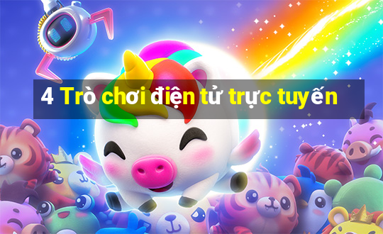 4 Trò chơi điện tử trực tuyến