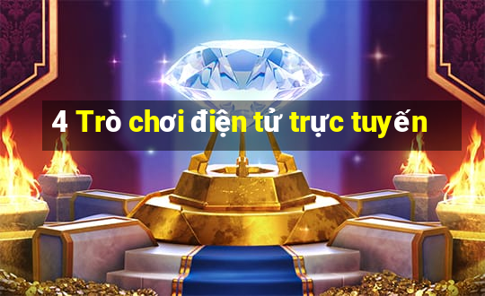 4 Trò chơi điện tử trực tuyến