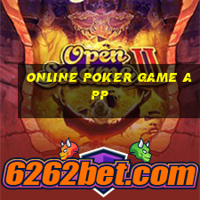 online poker game app