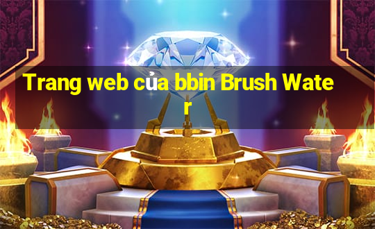 Trang web của bbin Brush Water