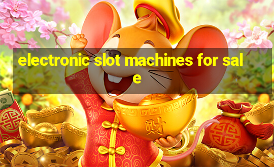 electronic slot machines for sale