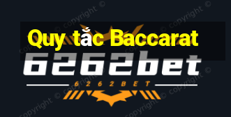 Quy tắc Baccarat