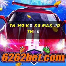 Thống kê XS Max 4D Thứ 6