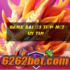 game bài đổi tiền mặt uy tín