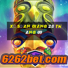 xổ số an giang 28 tháng 09