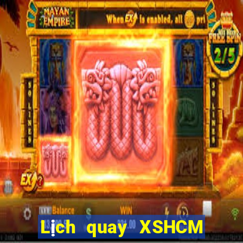 Lịch quay XSHCM ngày 31