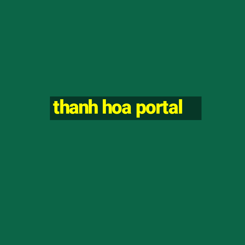 thanh hoa portal