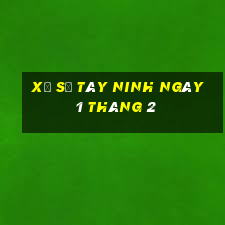 xổ số tây ninh ngày 1 tháng 2