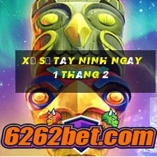 xổ số tây ninh ngày 1 tháng 2