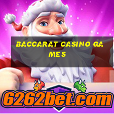 baccarat casino games