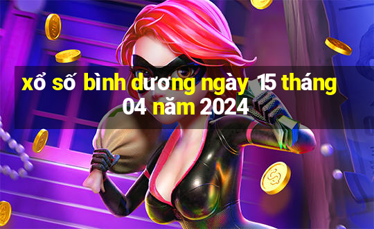 xổ số bình dương ngày 15 tháng 04 năm 2024