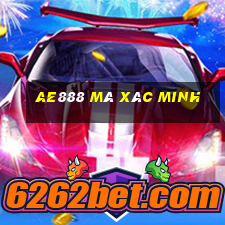 ae888 mà xác minh