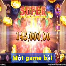 Một game bài