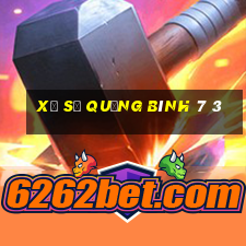 xổ số quảng bình 7 3