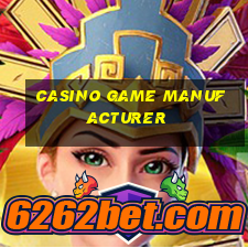 casino game manufacturer